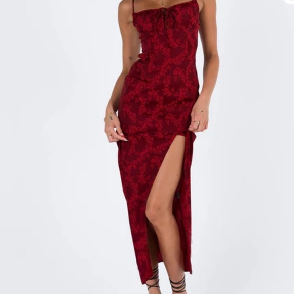 princess polly noda dress Princess Polly Noda Floral Midi Dress